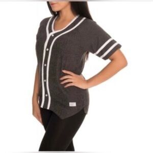 Crooks & Castles Grey and White and black Jersey